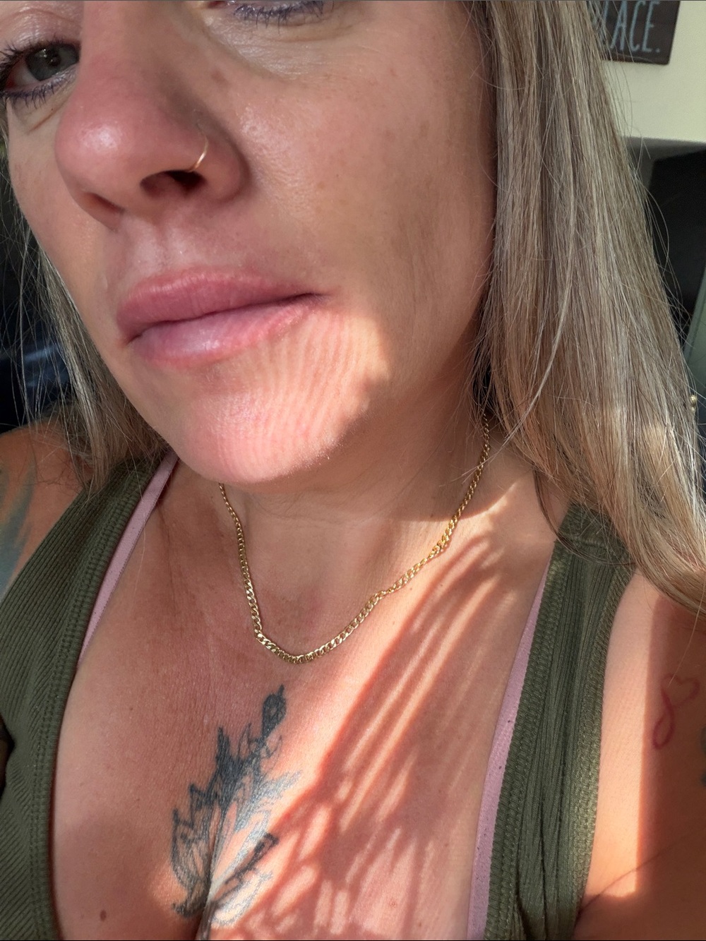 10K Curb Chain Women Jewelry